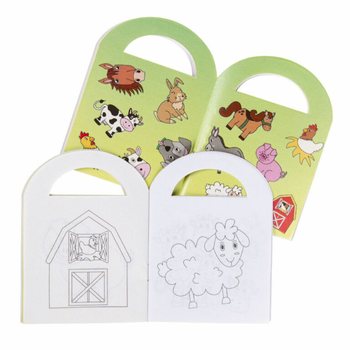 Kotba tal-Kulur tal-Fatturija bi Stikers (48 biċċa)