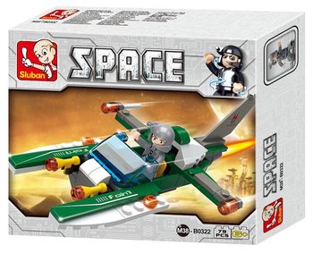 Sluban Space Aircraft M38-B0322 Ajruplan Spazjali (1 pz.)