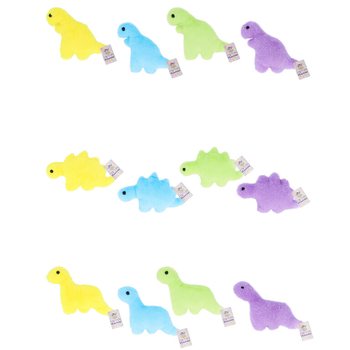 DINOSAWRU TAL-PLUSH - 30CM TWIL - MIX DISINNI (12-il biċċa)