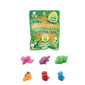 Borża Sorpriża - SQUISHY DINOSAURS (24 biċċa)