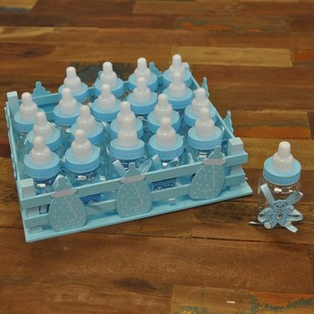 Kaxxa Dekorattiva b'20 Flixkun Mini tat-Tfal - Blu