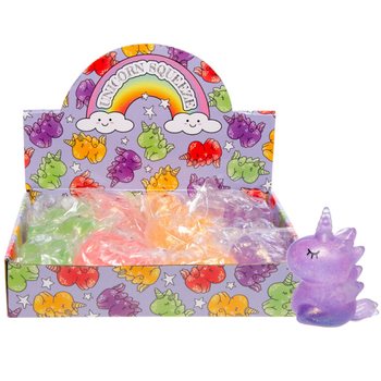 Unicorn Squeeze Toys - f'Kaxxa tal-Wiri (12-il biċċa)
