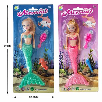 Pupa Sirena fuq Karta (6 biċċiet)