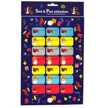 3 FOLJI - TIKETTI RIGAL SINTERKLAAS (12 biċċa)