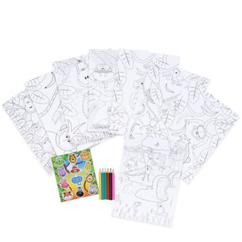 SET TAL-KULUR KBIR - MUDELL: ANNIMALI TAL-ĠUNGLA - 22x30x1 CM (12 biċċa)