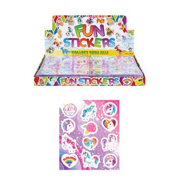 STIKERS LI JIDIVERTAW – MUDELL: UNICORN (120 biċċa)