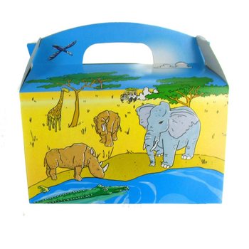 Kaxxa tal-Menu tat-Tfal - SAFARI (50 pz)