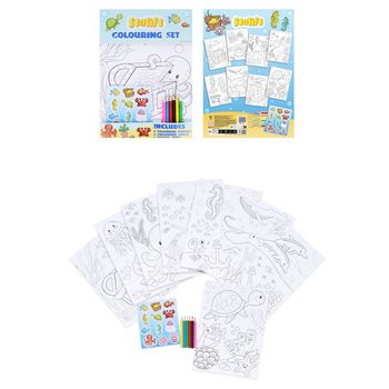 SET TAL-LEWŻA KBIR - MUDELL: SEA LIFE - 22x30x1 CM (12 biċċa)