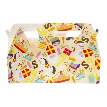 MENUBOX SAN NIKLAW (Sinterklaas) - 22.5 x 12 x 9.5 cm (24 pz)