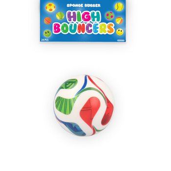 BALLUN TAL-FUTBOL HIGH BOUNCE - BALLUN JITLAQGĦAT - F'DISPLAY (24 biċċa)