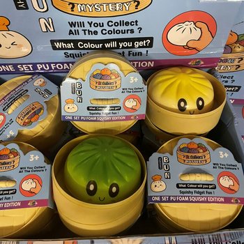 RAGE - Squishy Bun Dumplings KBAR - ONE SET PU FOAM SQUISHY EDITION (12 biċċa)