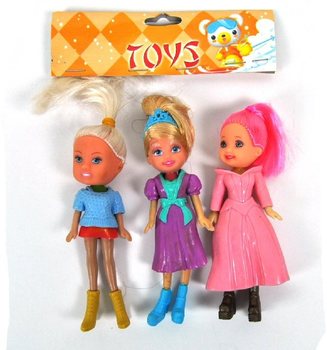 3 Mini Pupi f'Borża (Pakk ta' 10)