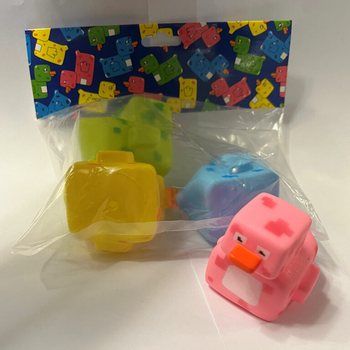 Gaming Duck Mix - Papri ta' l-ilma 6x5 cm (4 biċċiet)