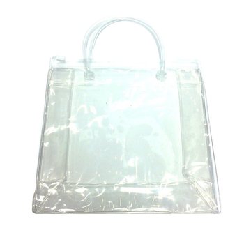 Borża tal-Ippakkjar Trasparenti ta' Lussu b'Bottom tal-Blokk u Manku B'saħħtu 18.5x18cm (25 pz)