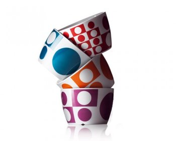 MENU - VERNER PANTON Sett ta' 4 Skutelli 12 cm (1 pz.)