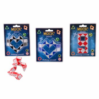 MAGIC SNAKE - Puzzle 3D Serpent fuq Karta (24 biċċa)