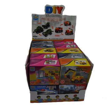 BRICKS BLOKKI TAL-BNEJJA - SERJE MIX FI DISPLAY (20 biċċa)