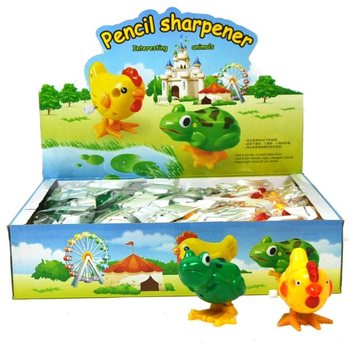 Pencil Sharpener f'forma ta' Annimal Wind-up (24 pz.) | Wholesaler