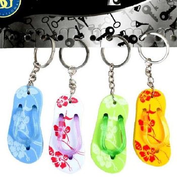 KEYCHAIN FIL-FORMA TA' SLIPPER (12-il biċċa)