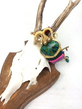 HANDMADE ORIGINALS Brazuletta GREENSTONE Safra (1 pz)