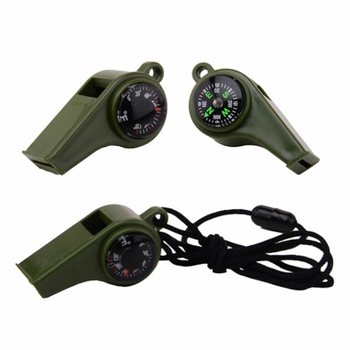 SCIENCE EXPLORER SURVIVAL WHISTLE BI-KUMPASS U TERMOMETRU FUQ KARTA (24 pz.)