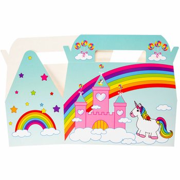 Kaxxa tal-Menu Unikornu - 22,5 x 12 x 9,5 cm (24 pz)