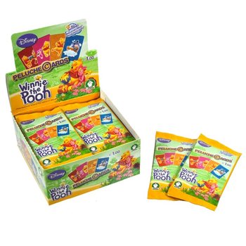 DISNEY WINNIE THE POOH KARTI U STICKERS FIL-BLINDPACK (24 biċċa)