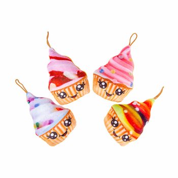 CUPCAKE TAL-PLUSH - 13 cm (36 biċċa)
