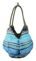 Art.nr: 97732B - B-FAIR Pouche Bag Green/Blue (1pc)