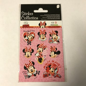 Stickers Disney Minnie Mouse - 16 x 9 cm (10 settijiet)