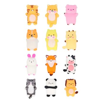 MIX TA' SQUISHY ANIMALS GĦAL TOMBOLA - FIL-DISPLAY - (96 biċċa)