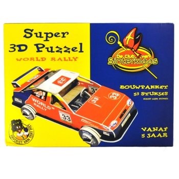 SUPER 3-D PUZZLE "WORLD RALLY" (6 biċċiet)