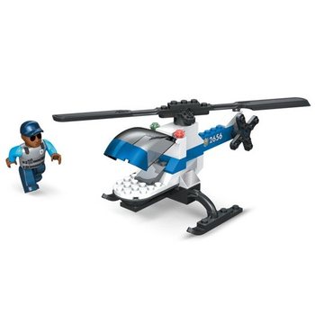 MEGA BLOKS - 2413 POLICE FORCE CHOPPER Ħelikopter tal-Pulizija (2 pz.)