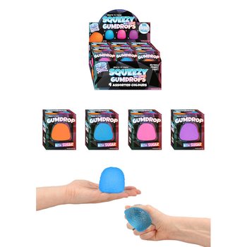 SQUEEZE GUM DROP - B'MILI TAX-XORTA TA' ZOKKOR - F'DISPLAY (12-il biċċa)