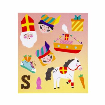 Stickers Divertenti - Mudell: San Niklaw (Sinterklaas) (120 biċċa)