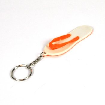 KEYRING F'FORMA TA' SLIPPER ORANĠJO (100 biċċa)