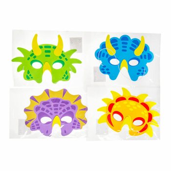 MIX TA' MASKRI TAL-FOAM DINOSAURS (60 pz)