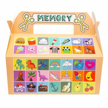 Kaxxi tal-Menu Memory Kbar - 22.5 x 12 x 9.5 cm (24 biċċa)