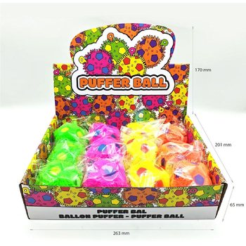 PUFFER BALL - 6.5CM - F'DISPLAY (12-il biċċa)
