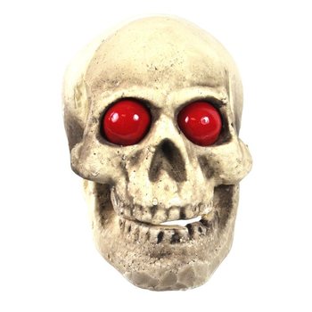 DEKORAZZJONI SKULL B'GĦAJNEJN JIDDU (2 biċċiet)