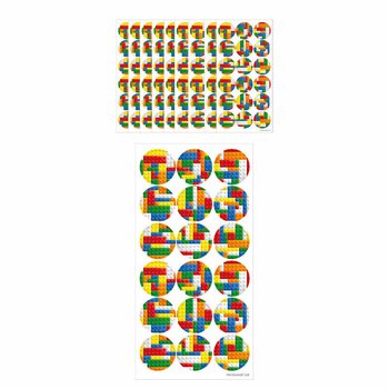 Fun Stickers - Brickz Building Blocks (10 folji)