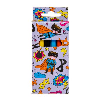 Sett ta' 6 Blieqi tal-Kulur - Superhero (24 biċċa)