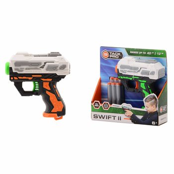 Pistola tad-Darts Tack Pro Swift II b'6 Darts Boja