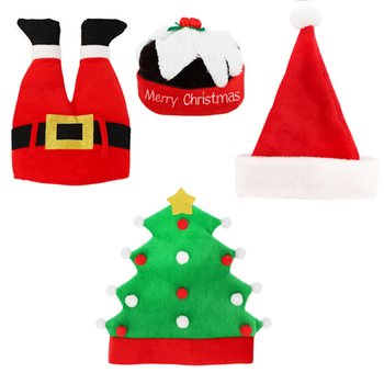 TAĦLITA TA' BROWNETTI TAL-MILIED LUSSUŻI U DAĦKIENA - XMAS CAPS (6 pcs)