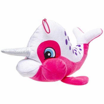 Narwal tal-Plush bil-Qarn - 23 cm - Kuluri Mix (12-il biċċa)
