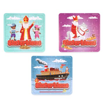 PUZZLE - SAN NIKOLA - 13 x 12 CM. FIL-DISPLAY (108 biċċa)