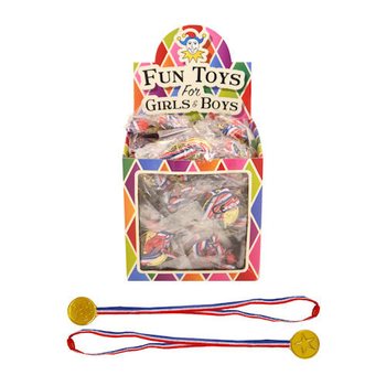 Medalji tar-Rebbieħ b'Korda f'Display (120 pz.)