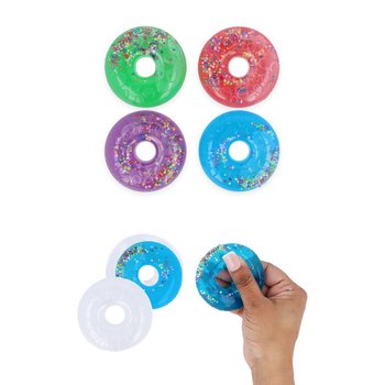 Putty Donuts f'Display ikkulurit - Mix ta' kuluri (24 biċċa)
