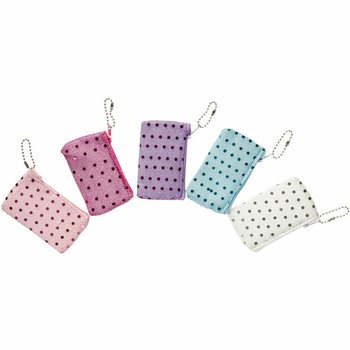 Basktijiet Żgħar bil-Glitter u Zip (50 biċċa)