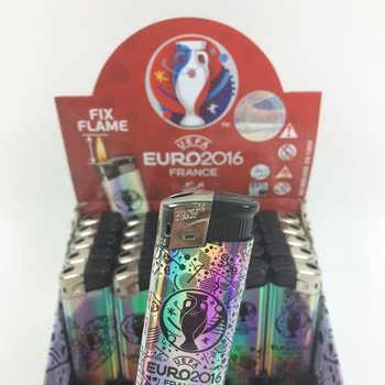 Lighters elettriċi UEFA EURO 2016 f'displej - 50 biċċa (L-aħħar opportunit&aacute;)